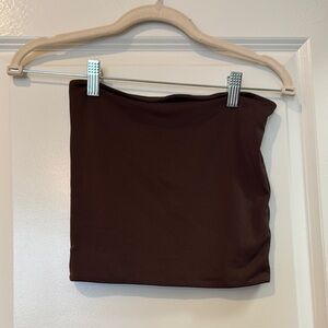 Brown Tube Top